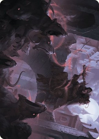 Gnawing Crescendo Art Card [Wilds of Eldraine Art Series] | Gear Gaming Fayetteville