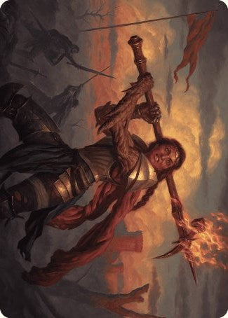 Imodane, the Pyrohammer Art Card [Wilds of Eldraine Art Series] | Gear Gaming Fayetteville