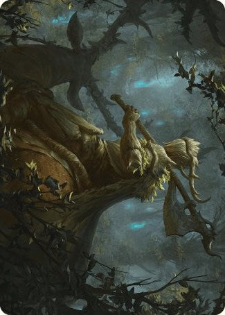 Verdant Outrider Art Card [Wilds of Eldraine Art Series] | Gear Gaming Fayetteville