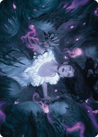 Neva, Stalked by Nightmares Art Card [Wilds of Eldraine Art Series] | Gear Gaming Fayetteville