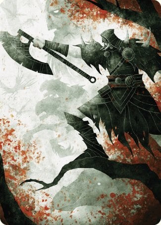 Garruk's Uprising Art Card [Wilds of Eldraine Art Series] | Gear Gaming Fayetteville