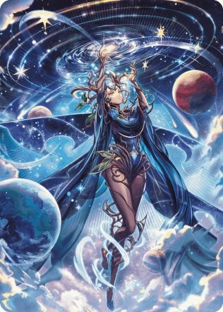 Omniscience Anime Art Card [Wilds of Eldraine Art Series] | Gear Gaming Fayetteville