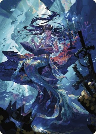 Rhystic Study Art Card [Wilds of Eldraine Art Series] | Gear Gaming Fayetteville