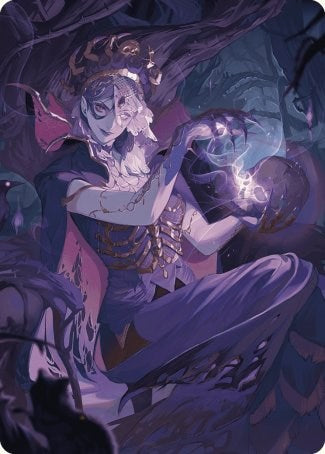 Necropotence Art Card [Wilds of Eldraine Art Series] | Gear Gaming Fayetteville