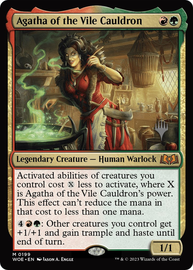 Agatha of the Vile Cauldron (Promo Pack) [Wilds of Eldraine Promos] | Gear Gaming Fayetteville