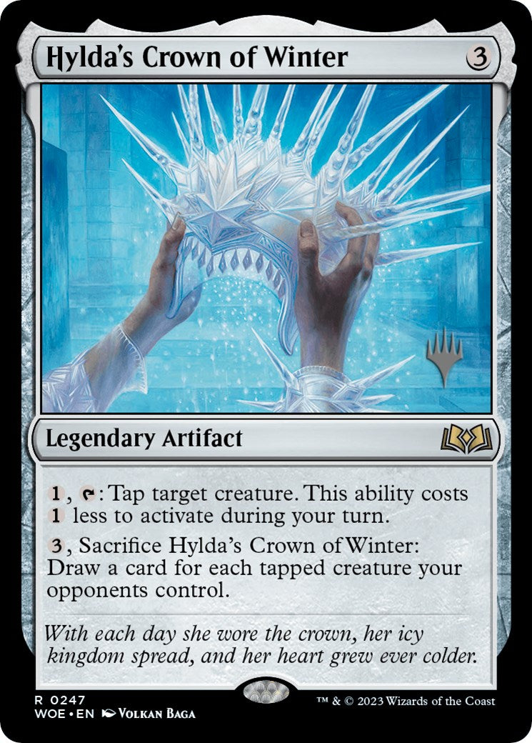 Hylda's Crown of Winter (Promo Pack) [Wilds of Eldraine Promos] | Gear Gaming Fayetteville