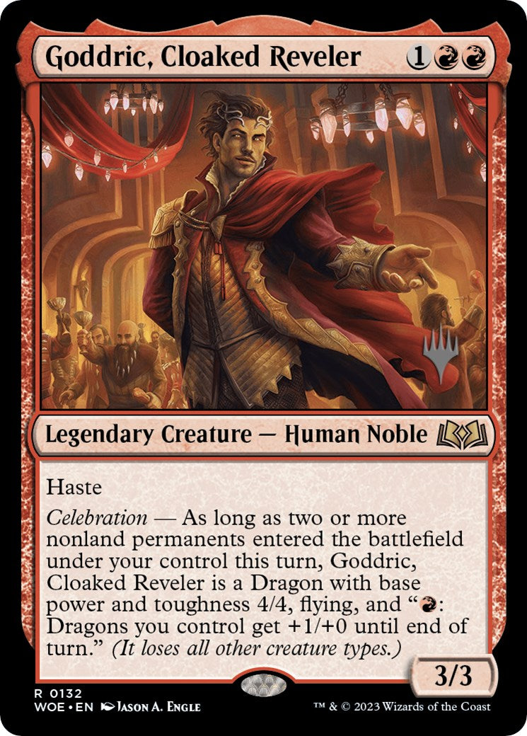 Goddric, Cloaked Reveler (Promo Pack) [Wilds of Eldraine Promos] | Gear Gaming Fayetteville