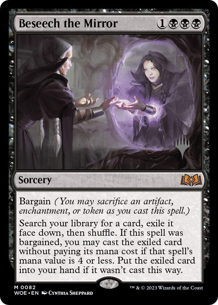 Beseech the Mirror (Promo Pack) [Wilds of Eldraine Promos] | Gear Gaming Fayetteville