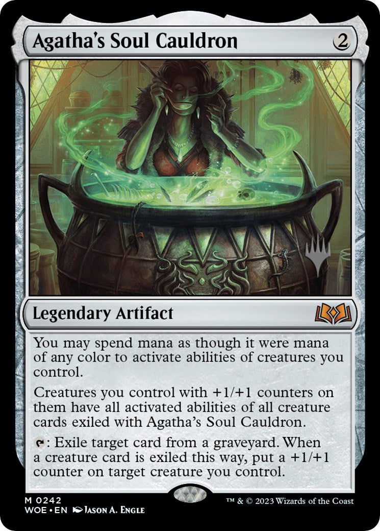 Agatha's Soul Cauldron (Promo Pack) [Wilds of Eldraine Promos] | Gear Gaming Fayetteville