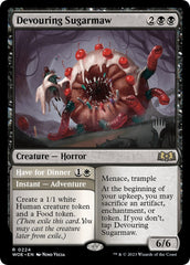 Devouring Sugarmaw // Have for Dinner(Promo Pack) [Wilds of Eldraine Promos] | Gear Gaming Fayetteville