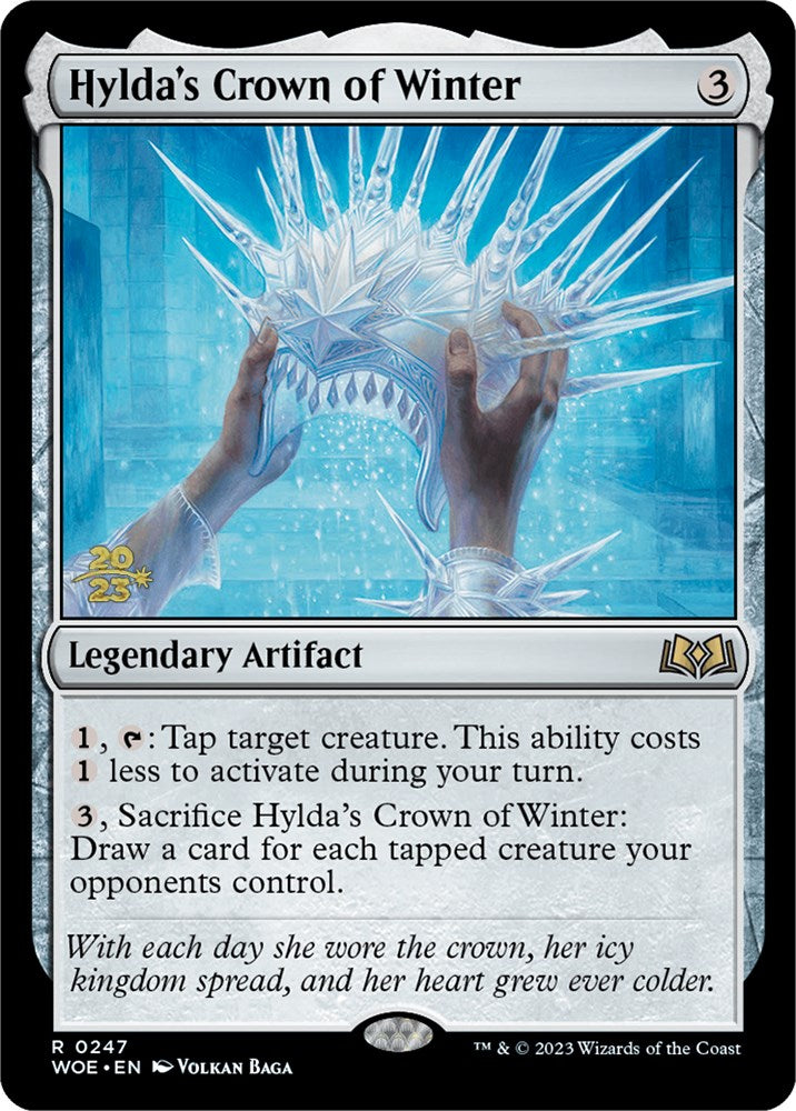 Hylda's Crown of Winter [Wilds of Eldraine Prerelease Promos] | Gear Gaming Fayetteville