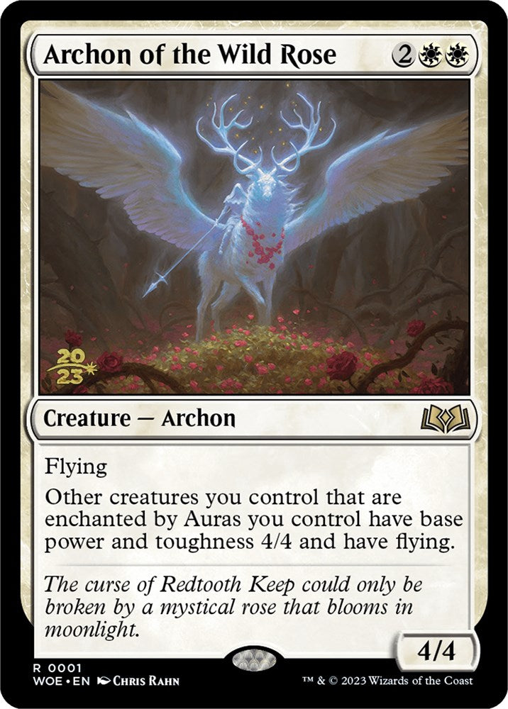 Archon of the Wild Rose [Wilds of Eldraine Prerelease Promos] | Gear Gaming Fayetteville