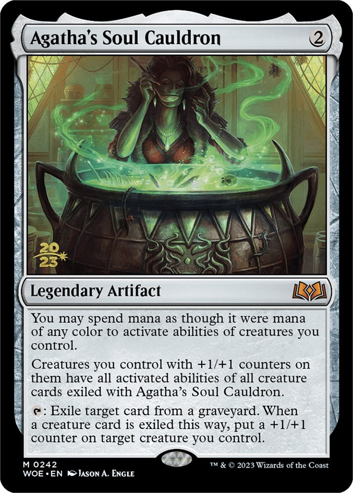 Agatha's Soul Cauldron [Wilds of Eldraine Prerelease Promos] | Gear Gaming Fayetteville