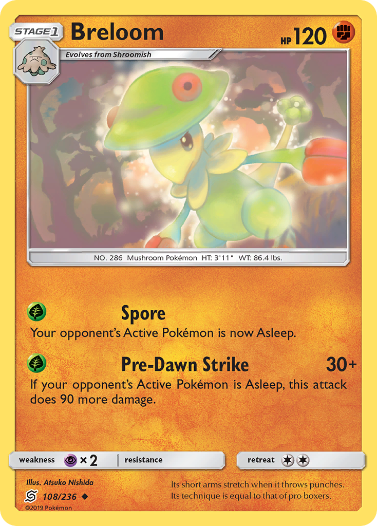 Breloom (108/236) [Sun & Moon: Unified Minds] | Gear Gaming Fayetteville