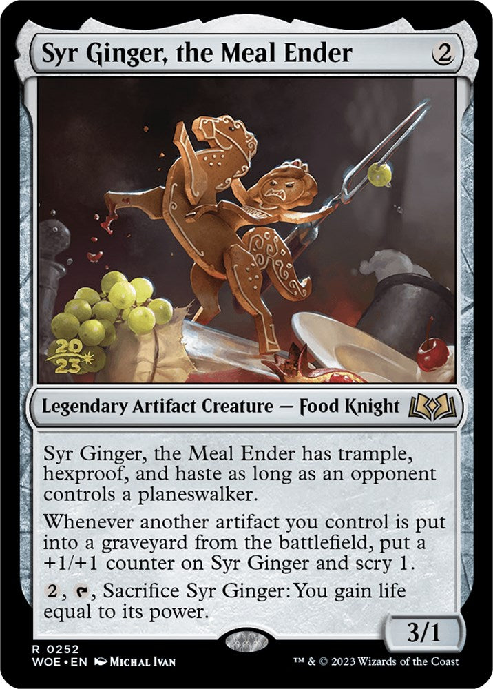 Syr Ginger, the Meal Ender [Wilds of Eldraine Prerelease Promos] | Gear Gaming Fayetteville