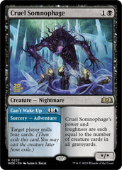 Cruel Somnophage // Can't Wake Up (Promo Pack) [Wilds of Eldraine Promos] | Gear Gaming Fayetteville