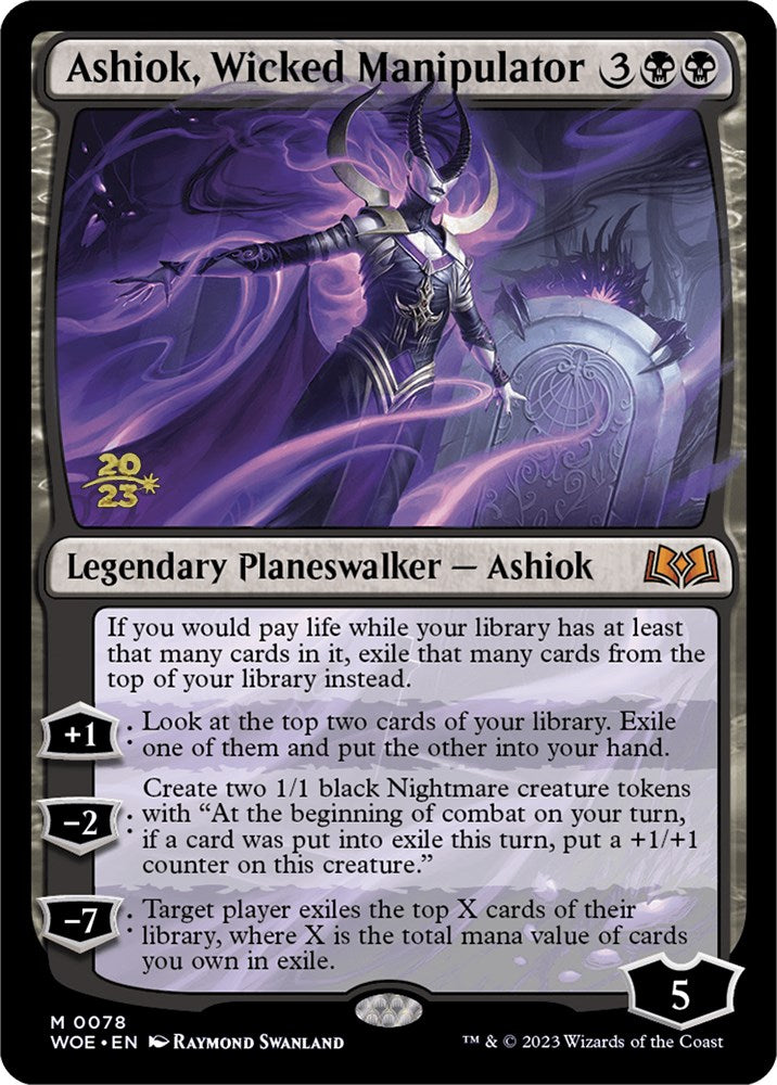 Ashiok, Wicked Manipulator [Wilds of Eldraine Prerelease Promos] | Gear Gaming Fayetteville