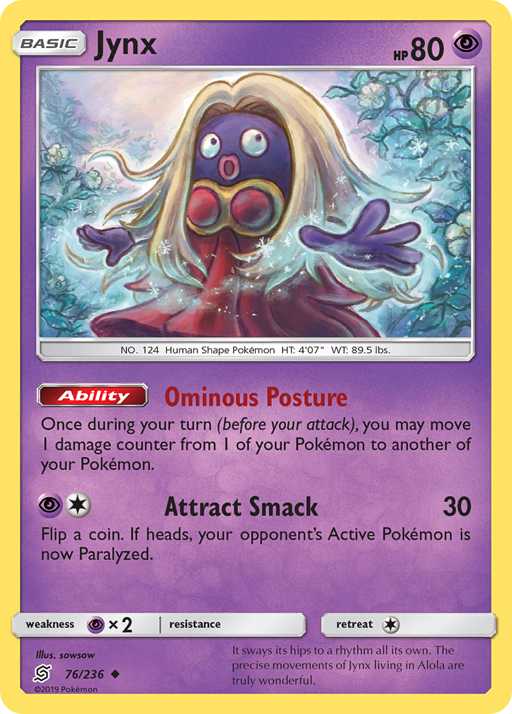 Jynx (76/236) [Sun & Moon: Unified Minds] | Gear Gaming Fayetteville