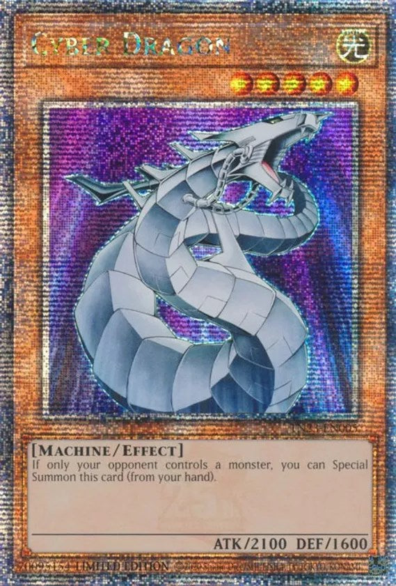 Cyber Dragon [TN23-EN005] Quarter Century Secret Rare | Gear Gaming Fayetteville