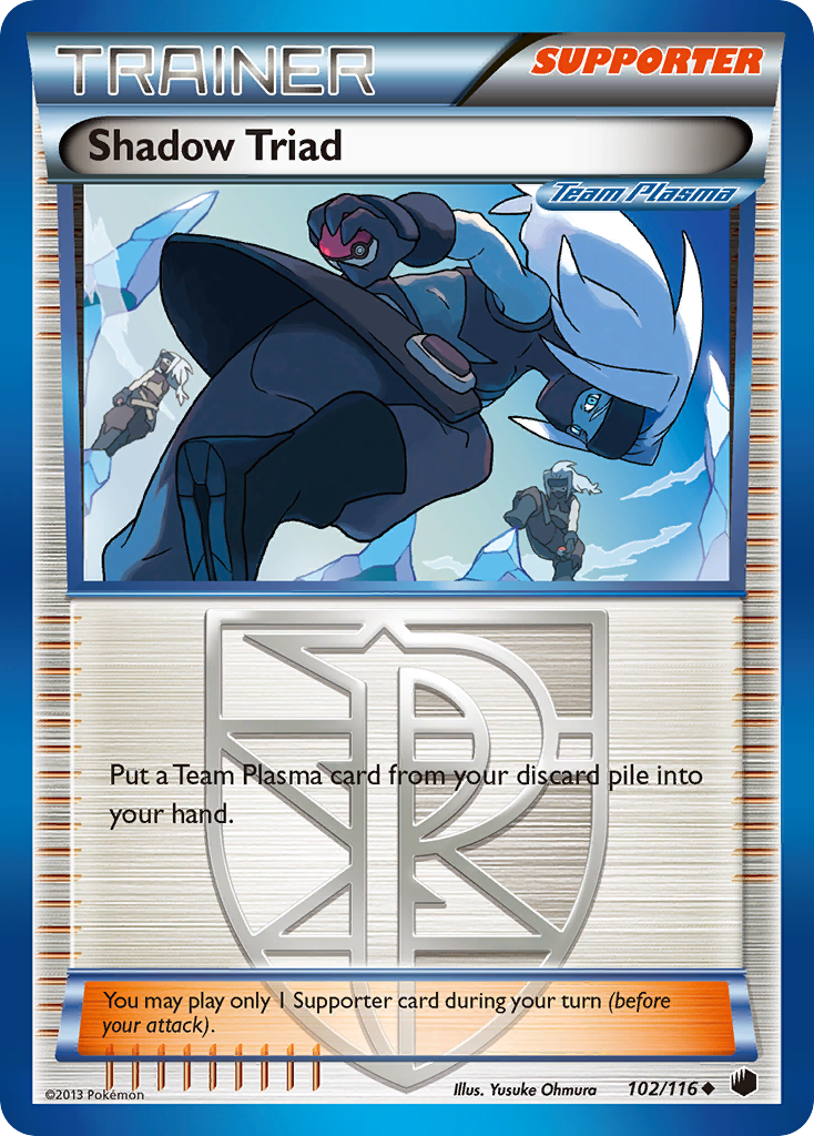 Shadow Triad (102/116) [Black & White: Plasma Freeze] | Gear Gaming Fayetteville