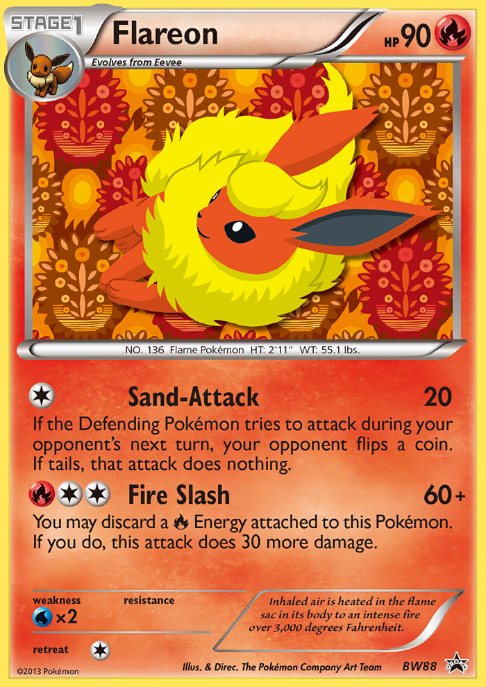 Flareon (BW88) [Black & White: Black Star Promos] | Gear Gaming Fayetteville