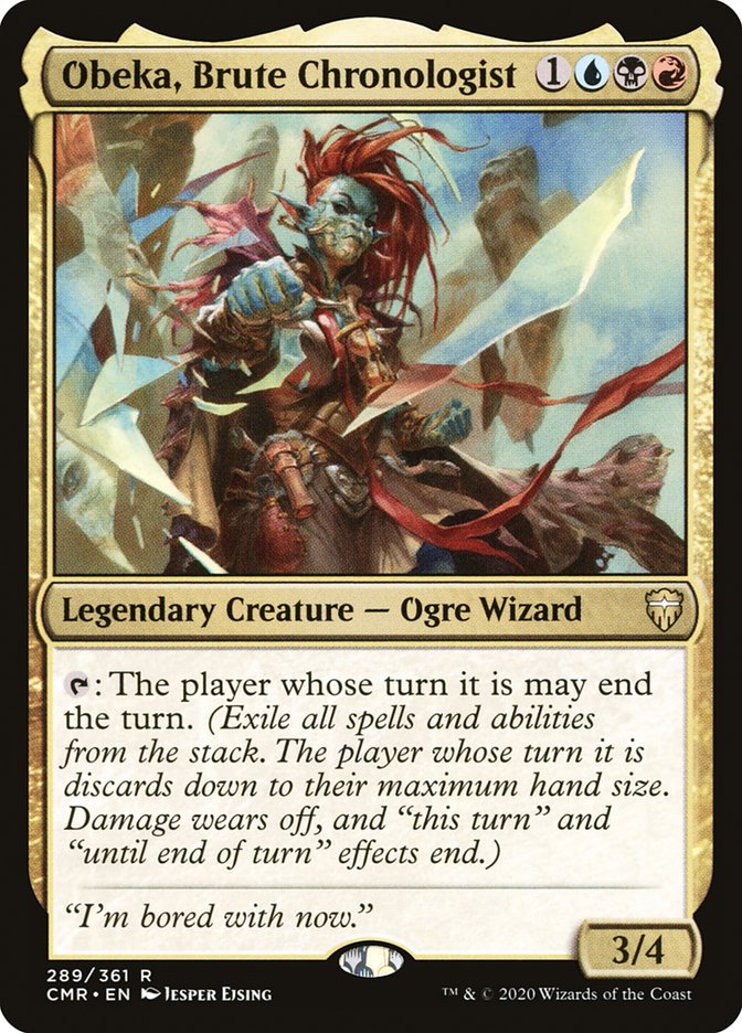 Obeka, Brute Chronologist [Commander Legends] | Gear Gaming Fayetteville