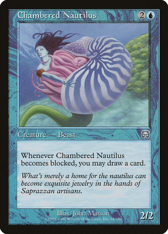 Chambered Nautilus [Mercadian Masques] | Gear Gaming Fayetteville