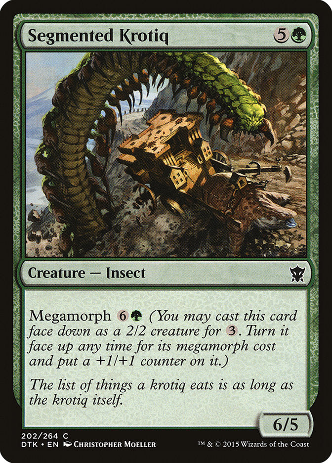 Segmented Krotiq [Dragons of Tarkir] | Gear Gaming Fayetteville