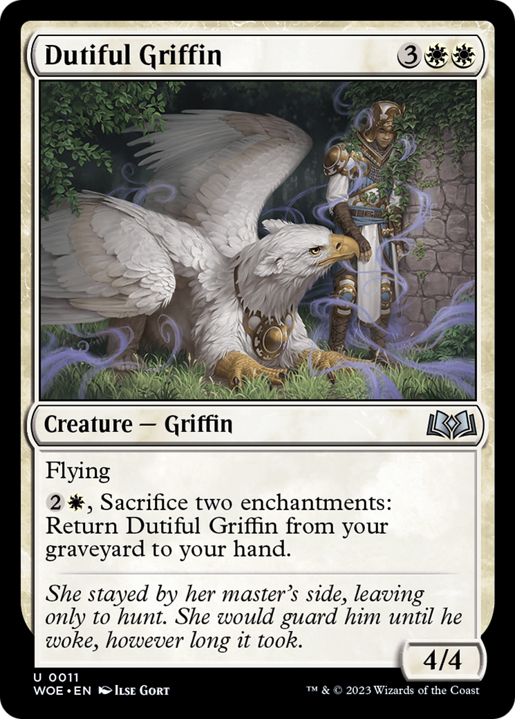 Dutiful Griffin [Wilds of Eldraine] | Gear Gaming Fayetteville