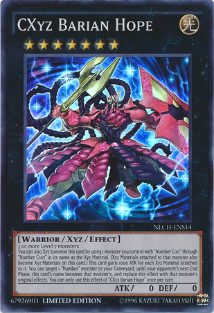 CXyz Barian Hope (SE) [NECH-ENS14] Super Rare | Gear Gaming Fayetteville