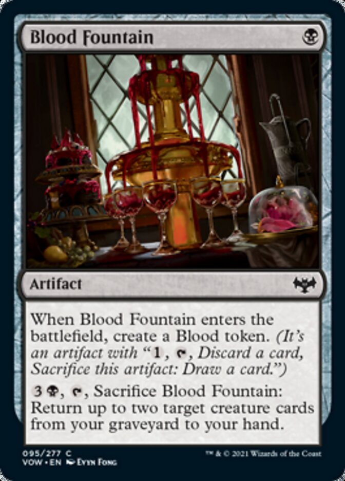 Blood Fountain [Innistrad: Crimson Vow] | Gear Gaming Fayetteville