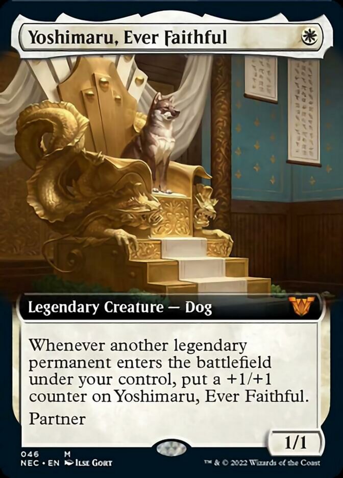 Yoshimaru, Ever Faithful (Extended Art) [Kamigawa: Neon Dynasty Commander] | Gear Gaming Fayetteville