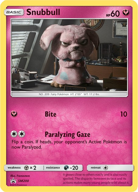 Snubbull (SM200) [Sun & Moon: Black Star Promos] | Gear Gaming Fayetteville