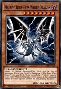 Malefic Blue-Eyes White Dragon [LDS2-EN005] Common | Gear Gaming Fayetteville