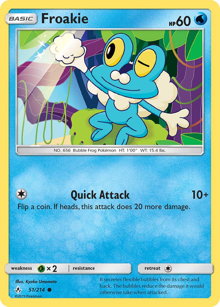 Froakie (51/214) [Sun & Moon: Unbroken Bonds] | Gear Gaming Fayetteville