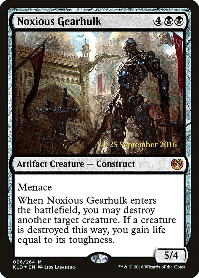 Noxious Gearhulk [Kaladesh Prerelease Promos] | Gear Gaming Fayetteville