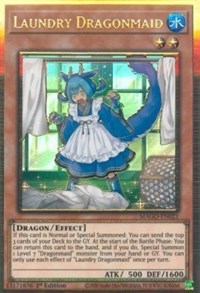 Laundry Dragonmaid [MAGO-EN021] Gold Rare | Gear Gaming Fayetteville