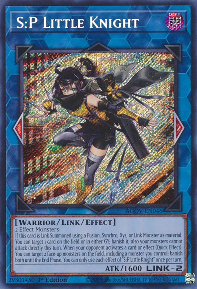 S:P Little Knight [AGOV-EN046] Secret Rare | Gear Gaming Fayetteville