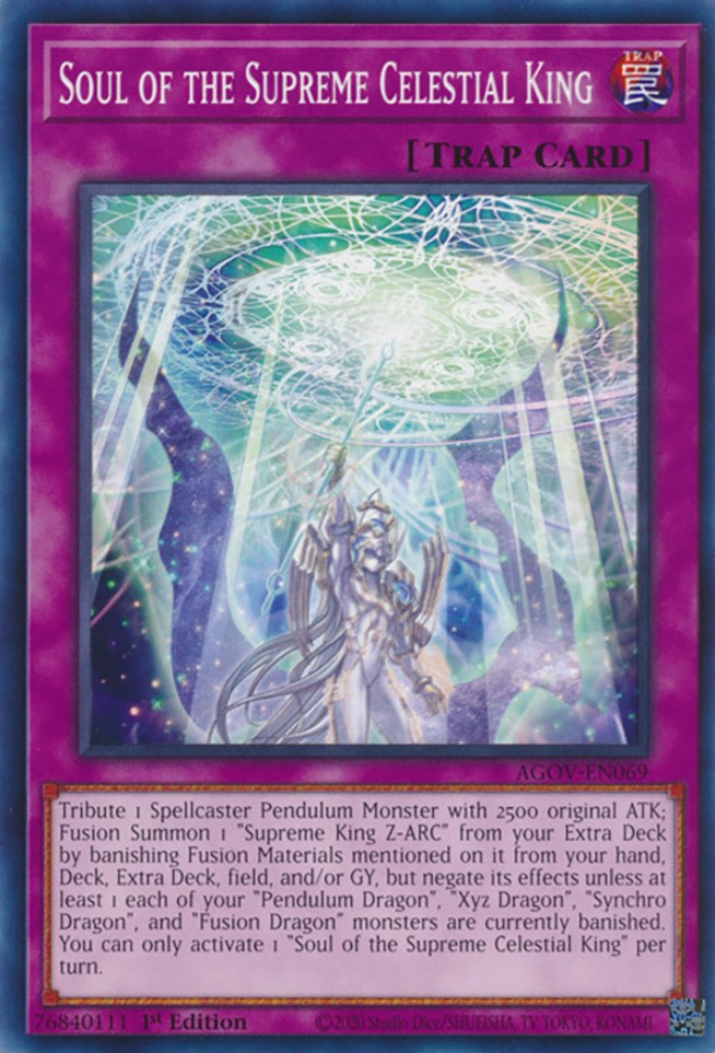 Soul of the Supreme Celestial King [AGOV-EN069] Common | Gear Gaming Fayetteville