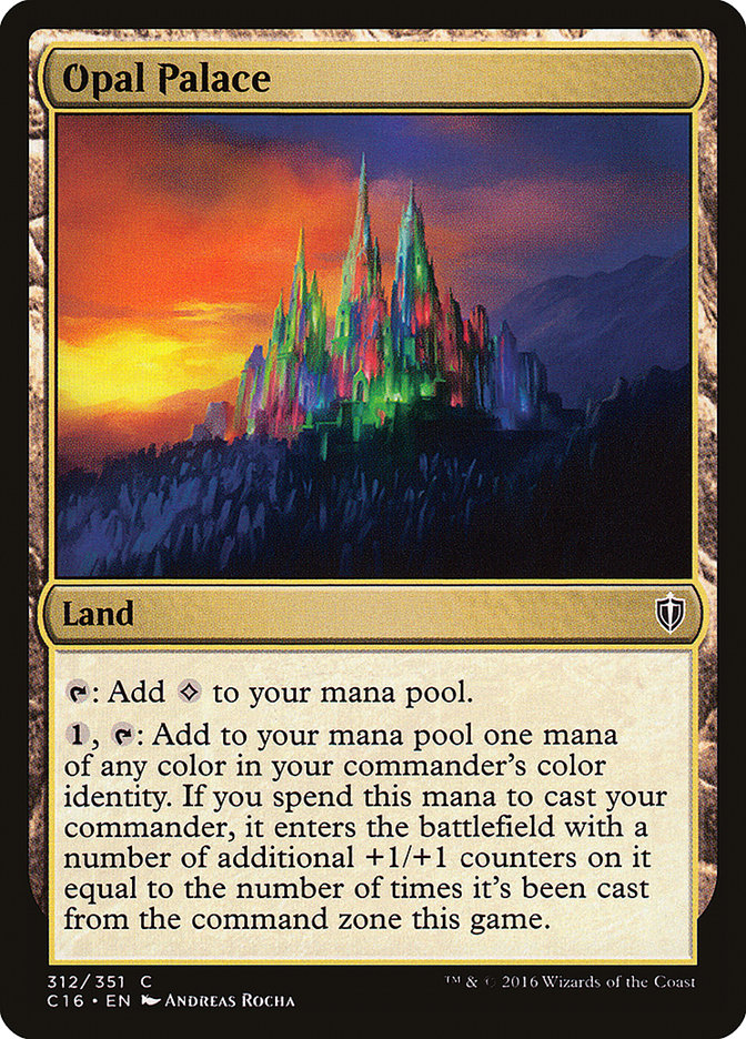 Opal Palace [Commander 2016] | Gear Gaming Fayetteville