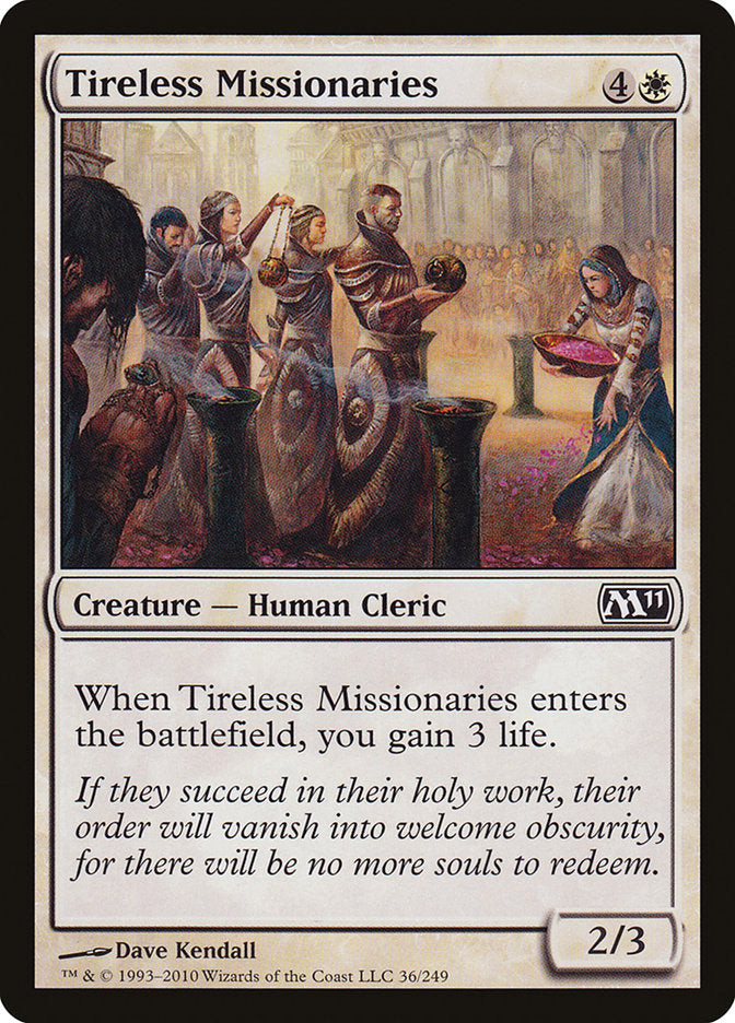 Tireless Missionaries [Magic 2011] | Gear Gaming Fayetteville