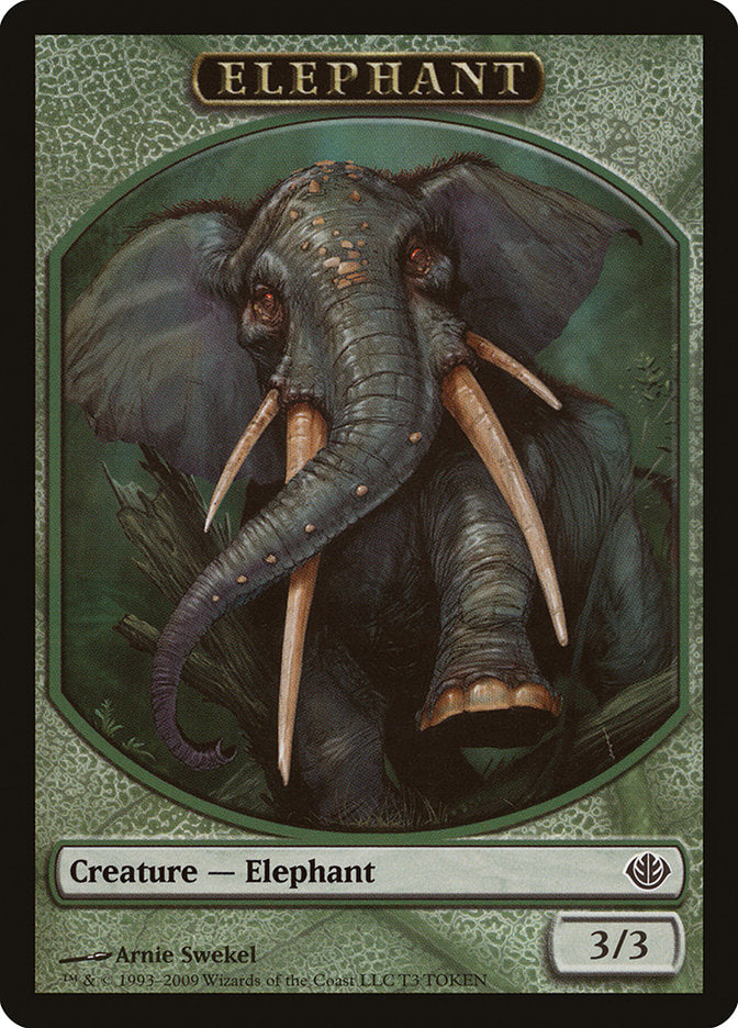 Elephant Token [Duel Decks: Garruk vs. Liliana Tokens] | Gear Gaming Fayetteville
