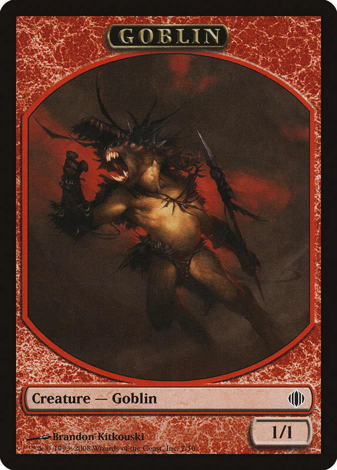 Goblin Token [Shards of Alara Tokens] | Gear Gaming Fayetteville