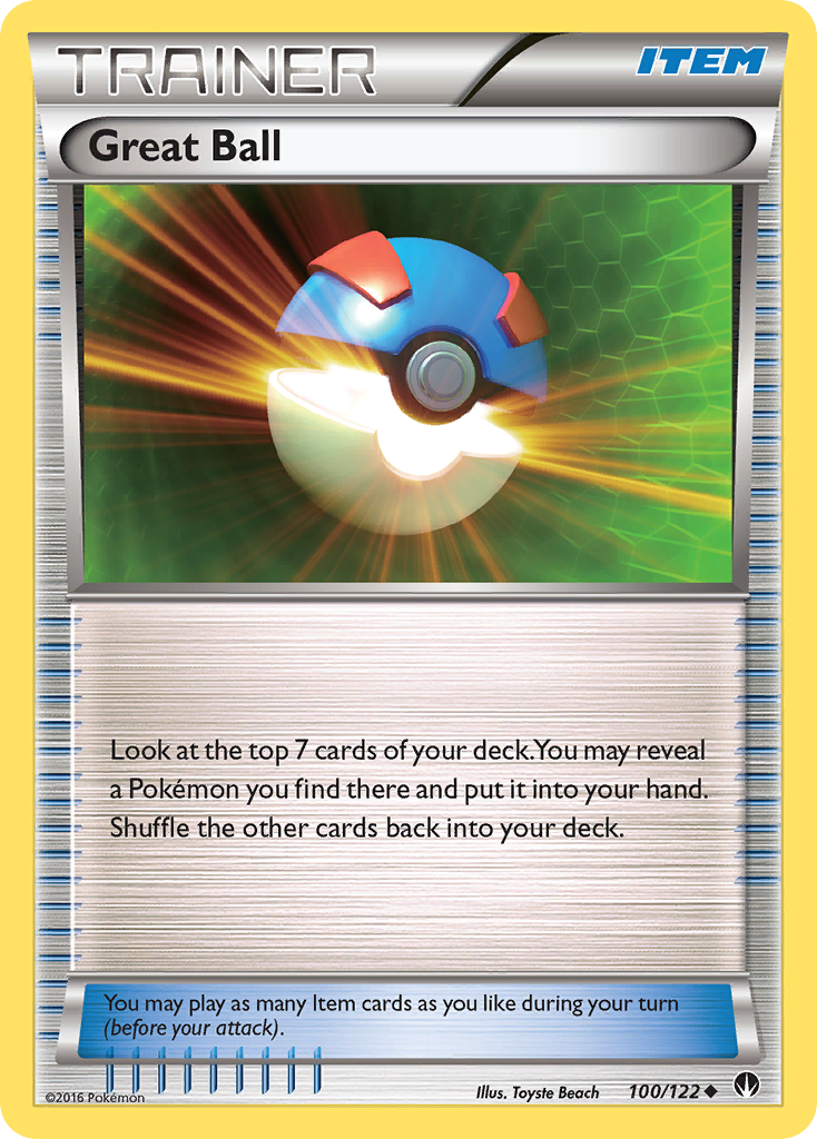 Great Ball (100/122) [XY: BREAKpoint] | Gear Gaming Fayetteville