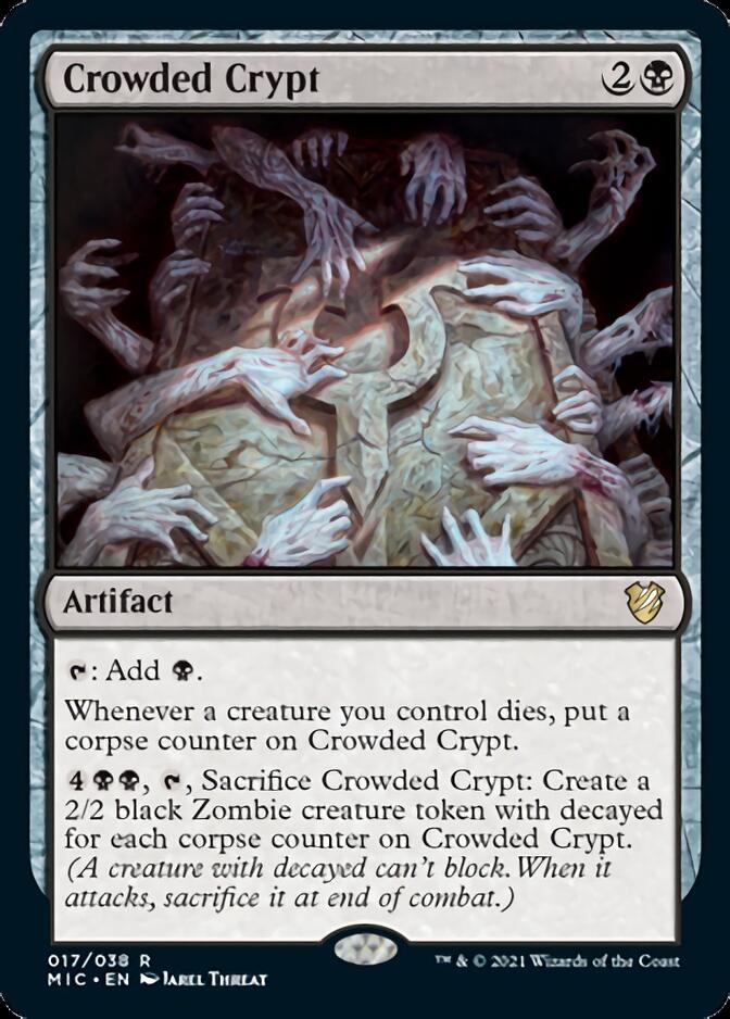 Crowded Crypt [Innistrad: Midnight Hunt Commander] | Gear Gaming Fayetteville