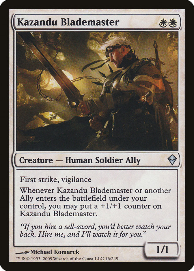 Kazandu Blademaster [Zendikar] | Gear Gaming Fayetteville