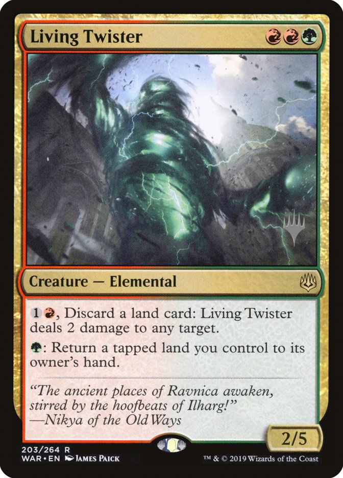 Living Twister (Promo Pack) [War of the Spark Promos] | Gear Gaming Fayetteville