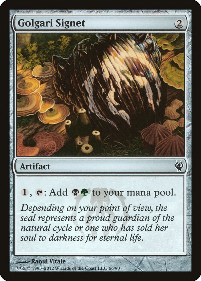 Golgari Signet [Duel Decks: Izzet vs. Golgari] | Gear Gaming Fayetteville