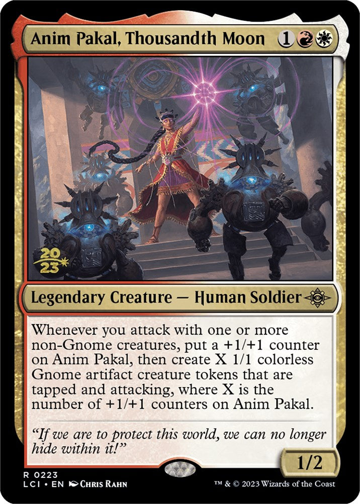 Anim Pakal, Thousandth Moon [The Lost Caverns of Ixalan Prerelease Cards] | Gear Gaming Fayetteville