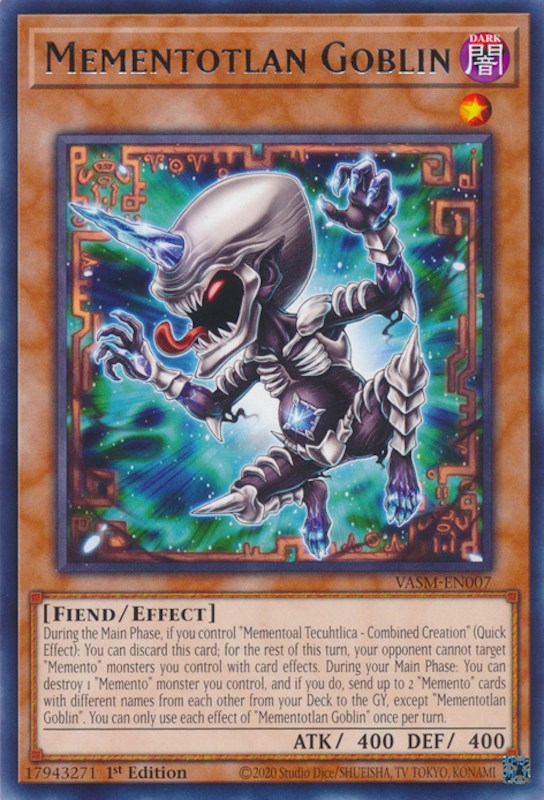 Mementotlan Goblin [VASM-EN007] Rare | Gear Gaming Fayetteville